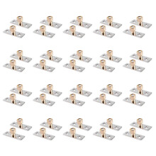 12mm Diameter Wooden Sliding Door Guide Metal Locator Stopper 40pcs