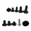 1500Pcs M2 M2.5 M3  Screw Flat  Phillips Screws Laptop Notebook Screws Set Kit for Computer Small Screw 6