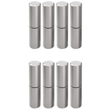 2X SchweißBare Tonnenscharniere 4 Zoll, 4⅛ X 1 Zoll Hochleistungs-Torscharniere, AnschweißScharniere für EisentüRen, Metalltore, Kugellager