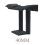40PCS Photovoltaic Panel Drainage Buckle Surface Plate Solar Panel Water Drain Clip for Solar Panel Draining Black 40mm 7
