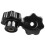 30 Pieces Black Star Grip Knobs, Female Thread Diameter 8mm,  Diameter 40mm 2