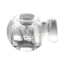 Plastic Toggle Spring Stop Single Hole String Cord Locks 50 Pcs