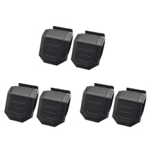 3X Windshield Mount Clamps Straps Kit Windshield Brackets Clips for ATV / UTV Ranger RZR Can Am Maverick X3