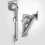10 Pièces Séries Support de Porte D'Armoire Support de Couvercle Relevable Hydraulique Support de Charnière D'Ouverture 5