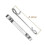 Early 2Inch Double Loop Tool Box Drawer Slide Clips Snap  Tool Box Accessories Replacement Parts (24PCS) 5