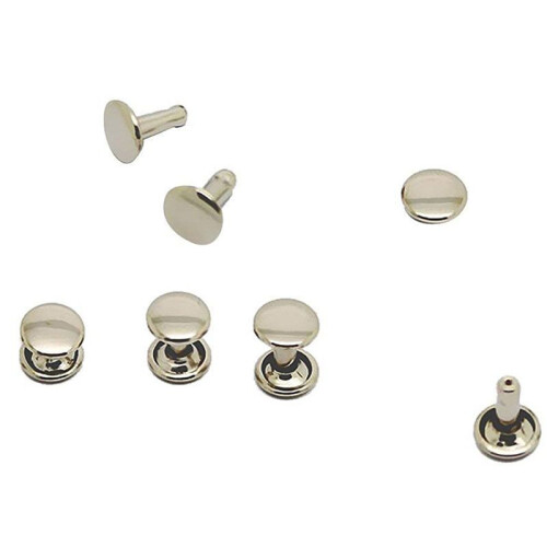 300pcs DIY Rivet Rivet Rivet Metal Board - Silver 2
