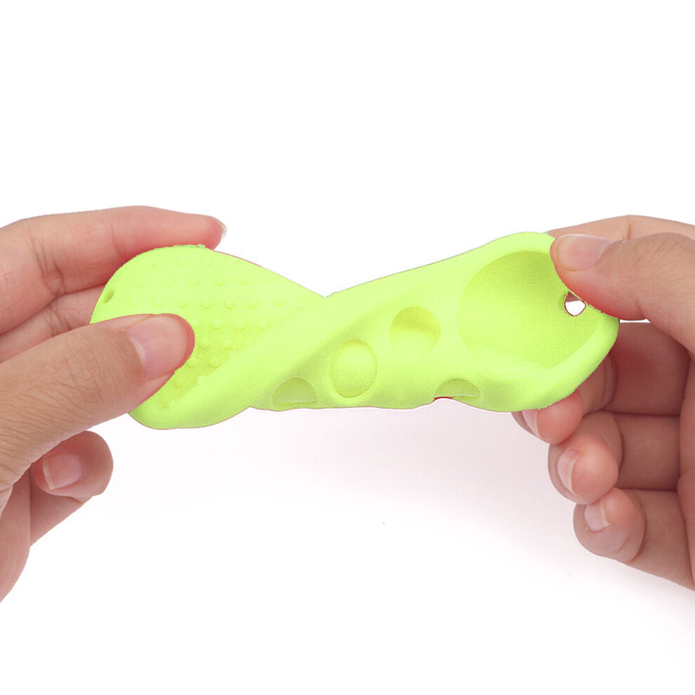 Fluorescent Silicone Remote Cover For Chromecast With Google Tv Green 5011390225596