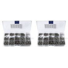 960Pcs/Set M2 M2.5 M3 Din7985 Gb818 Steel Recessed Pan Screws Phillips Screws Assortment Kit Hw028