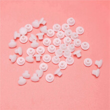 Couvercle en Plastique de Couvercle à Vis de Forme Ronde en Plastique Blanc 400Pcs pour Trou de 5 mm de DiamèTre