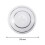 6 X Ceramic Door/Wardrobe/Cabinet/Cupboard Knob Handle Drawer White 5