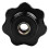 30 Pieces Black Star Grip Knobs, Female Thread Diameter 8mm,  Diameter 40mm 4