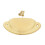 Cup Drawer Pull Kitchen Cabinet Handle Gold Tone, 66mm Hole Centers, 30 Pack 3