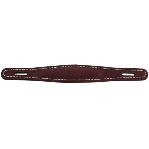 2X Pure Vintage Amplifier Handle - Brown, Stitched Leather 1