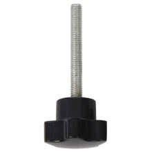36 Szt. M6 X 50 mm Blokujący Plastikowy Łeb w Kształcie Gwiazdy z Gwintem Zewnętrznym Uchwyt Pokrętła Knob