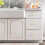 20 Pack 1.2 Inch Brushed Gold Cabinet Knobs Knurled Kitchen Cabinet Knobs Gold Drawer Knobs Round Dresser Knobs 4