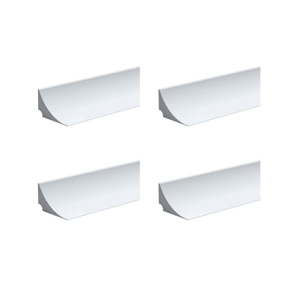 4X Water Retaining Strip Silicone Water Barrier For Sink Water Barrier For Kitchen Countertop White 60Cm Long 6031409471829