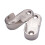 20x Oval Wardrobe Hanging Rail Rod End Bracket Support Silver Tone 3