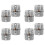 Adjustable 180 Degree Hinge, Locking Hinge Folding Hinge, Adjustable Door Hinge, Leaf Table Hinge, 8PCS 1