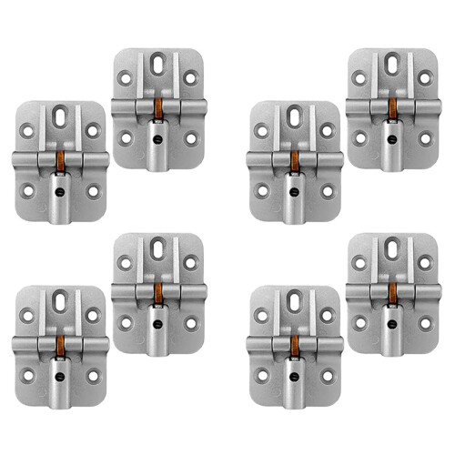 Adjustable 180 Degree Hinge, Locking Hinge Folding Hinge, Adjustable Door Hinge, Leaf Table Hinge, 8PCS