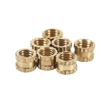 M3 X 3mm Female Thread Brass Knurled Threaded Insert Embedment Nuts 600PCS