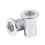 M5 Rivetti A Testa Piatta In Alluminio con Rivetti Nutserts 500 Pezzi 3