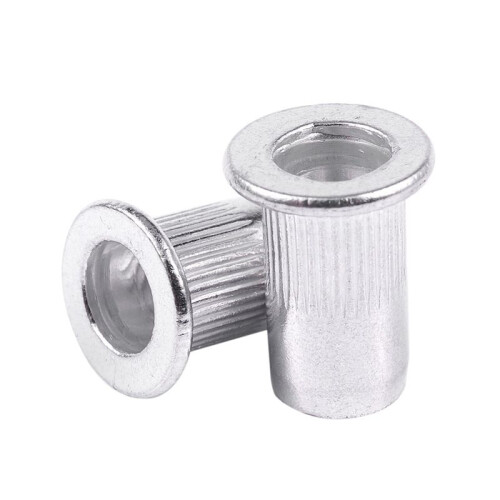 M5 Rivetti A Testa Piatta In Alluminio con Rivetti Nutserts 500 Pezzi 2