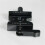 4X Double Lock Mounting Plate Clamp Quick Release Plate Clamp Adjustable Knob Adapter QJ-06 6