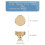 30 Pack 1.2 Inch Brushed Gold Cabinet Knobs Knurled Kitchen Cabinet Knobs Gold Drawer Knobs Round Dresser Knobs 2