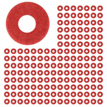 600PCS Red Motherboard Screw Insulating Fiber Washers