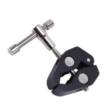 8Pack Super Clamp Crab Clamp Photography with 1/4 and 3/8 Inch Thread Rod Clamp Pliers Clip 15mm Rods