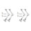 Heavy Duty Hinge Lid Support Hinge Hinge Soft Close Chest Hinge Support for Cabinet Kitchen Wardrobe 4 PCS 1