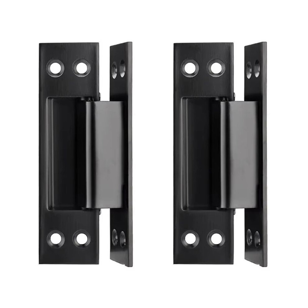 2Pcs 4-Inch Concealed Door With Concealed Stainless Steel Wooden Door Concealed Door And Hinge Hidden Hinge Black 4711307523692