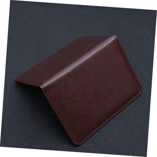 Leather Passport Wallet with Multiple Card Slots for Organized Travel Essentials and Secure Document Storage 1