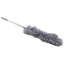 4X Gutter Cleaning Brush Roofing Tool with Telescopic Extendable Pole 8.2Ft Guard Cleaner Tool Easy Remove Leave, Grey