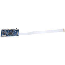 Portable LCD Monitor Driver Laptop LCD Driver 30Pin EDP LCD Panel Controller DMI-Compatible TYPE-C LCD Driver 1366X768