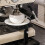 Coffee Machine Electronic Scale Bracket, Extraction and Weighing Adjustable Bracket, Coffee Weighing Stand (Black 2) 1