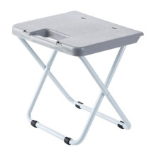 Tabouret Pliant Portable, Chaise Pliable Compacte LéGèRe, Pieds avec Cadre en Acier, en Plein Air, Plage, PêChe, Barbecue, Etc.