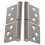 2 Pcs 3 Inch 360 Degree Rotating Window Door Flag Hinge & 100Pcs Flat   Self-Tapping Screw 3