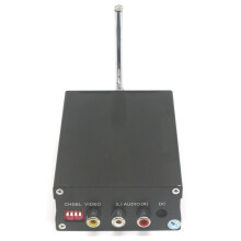 Transmisor de SeñAl de TV de 16 Canales UHF Transmisor de TV de Video InaláMbrico Set Top Box para TransmisióN de TV Formato AV una UHF-TV PAL-D