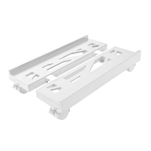 Computer Tower Stand Adjustable Mobile CPU Stand PC Tower Stand with 4 Caster Wheels Fits Most PC, Under Desk Holder