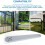 2X FM148 Push to Open Gate Bracket for Mighty Mule Automatic Gate Openers,Electric Gate Opener Mounting Bracket 3