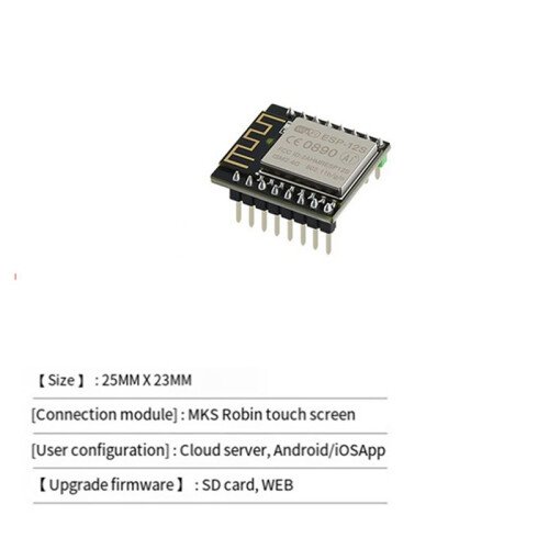 Makerbase ESP8266 Chip Wifi Module 3D Printer Accessories Mobile APP Control Remote Control for MKS Robin Motherboard 1
