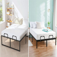 Anti Non Slip Mattress Retainer Bar Holder in Place Mattress Slide Stoppers Metal Bed Gripper to Prevent