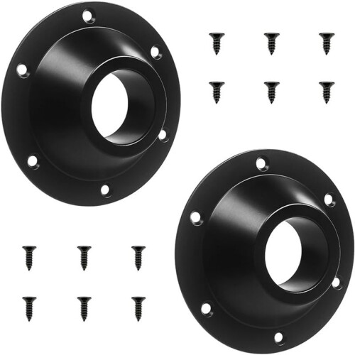 2-Pack RV-Bordsunderrede, RV-Sockel BordsbasfläNs, BordsbensbasfäSte i Plan, Bordsgolvsmontering, Bottenplatta