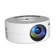 YT200  Projecteur LED Lecteur MultiméDia Domestique Audio Projecteurs Portables USB VidéO Filaire Projection MêMe éCran Miroir