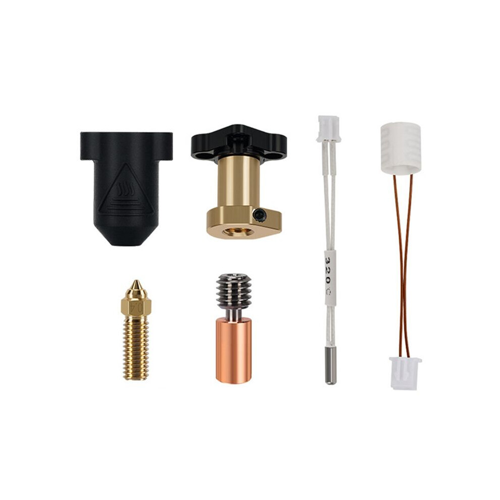 Updated Hotend Kit For K1 Hotend For K1/K1 Max Ceramic Heating Block Kit Extruder For K1 3D Printer Accessories 4712462239466