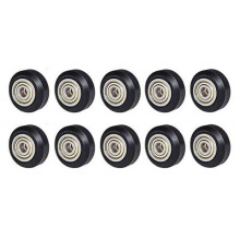 10 Piezas de Impresora 3D Rueda de Polea de PompóN Lineal de PláStico 625Zz con Engranaje de Rodamiento Polea 3 para Impresora 3D Serie 3