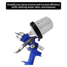 Disposable Paint Sprayer Mixing Cup for Automotive Paint Gun, for Automotive Commercial Coatings