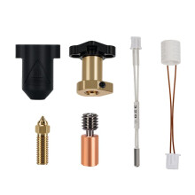 For  K1 / K1 Max Hotend Kit Ceramic Heating Block Nozzle 300C Extruder High Speed for  K1 Upgrade