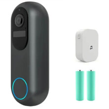 1080P Tuya  Video Doorbell WIFI Wireless Door Bell Waterproof Night Vision  Home Video Intercom Camera EU Plug